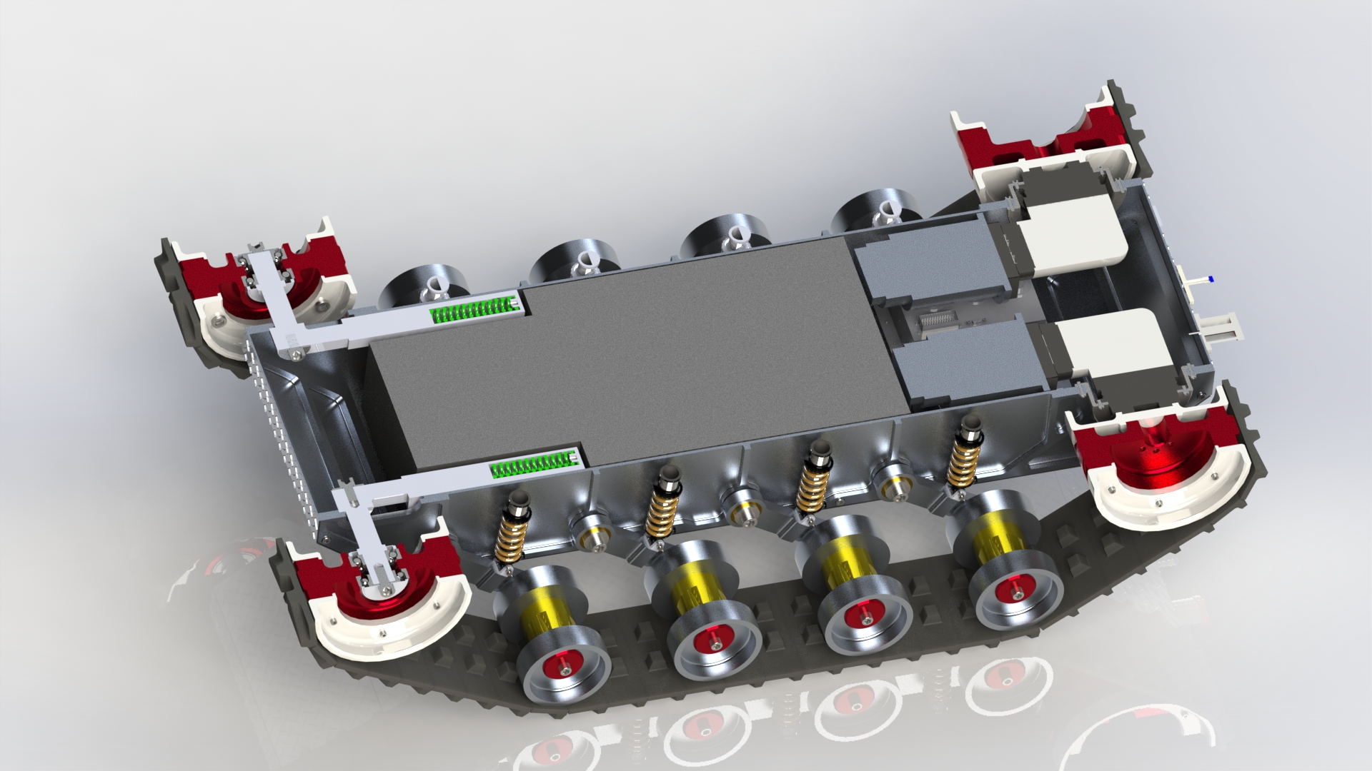 自动翻斗履带车